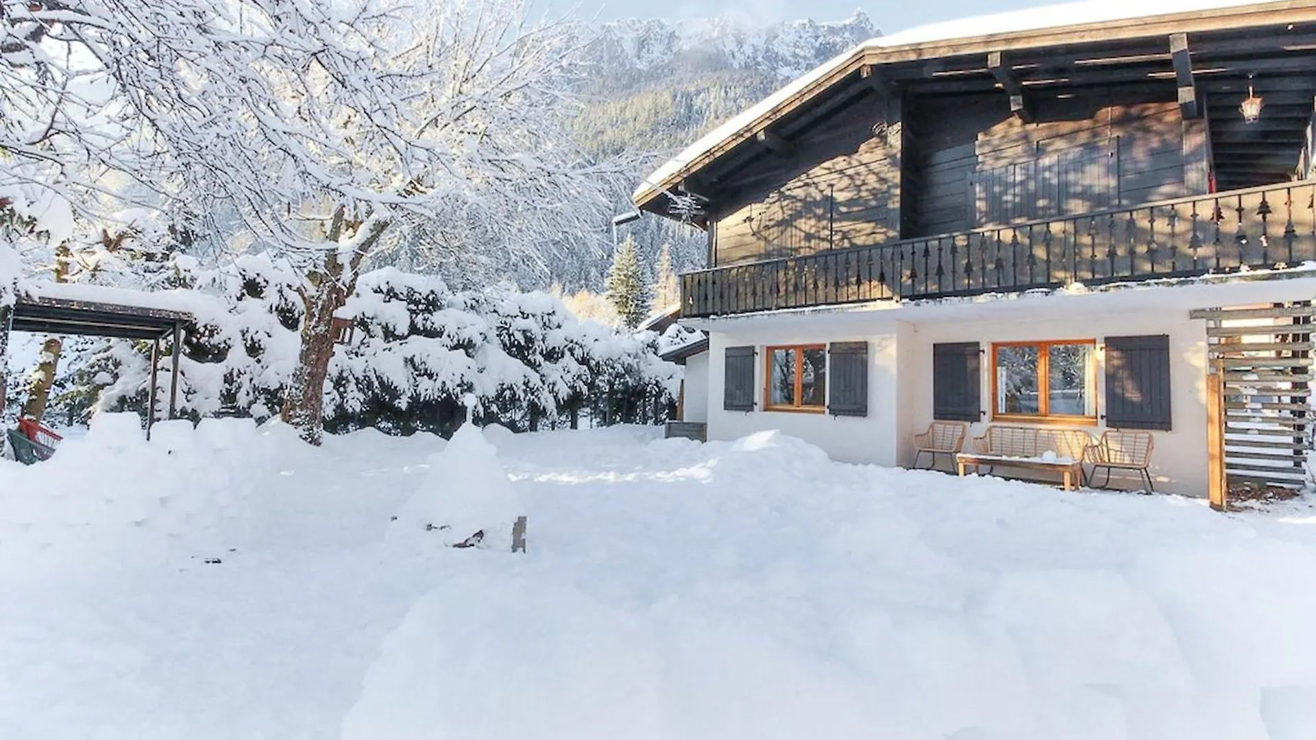 Apartment Violette De Cham - Jardin Prive - Vue Mont Blanc